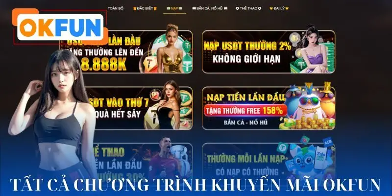 Khuyến mãi OKFUN - Cơ hội dành cho người chơi nghiêm túc